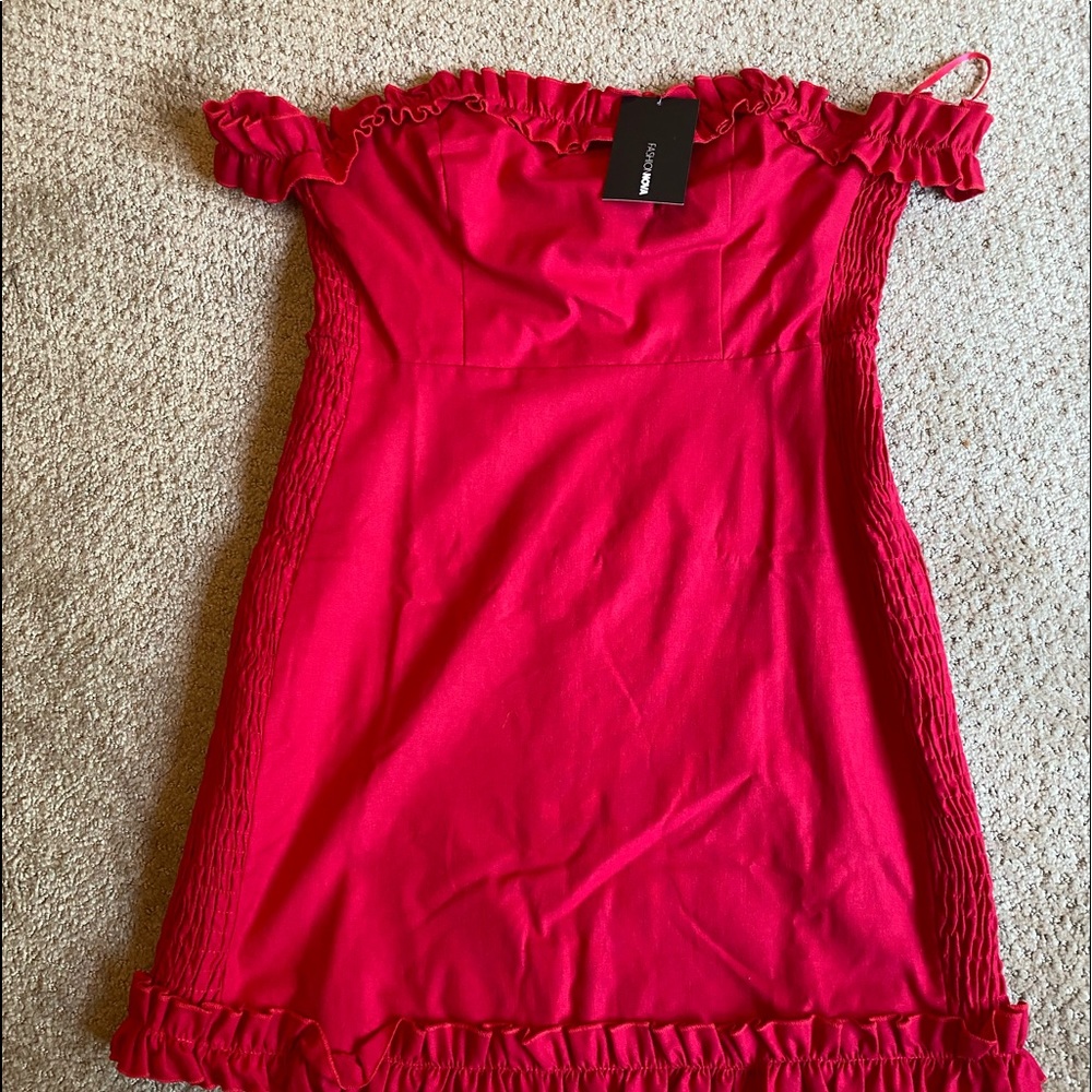 Brand new: mini off the shoulder sundress